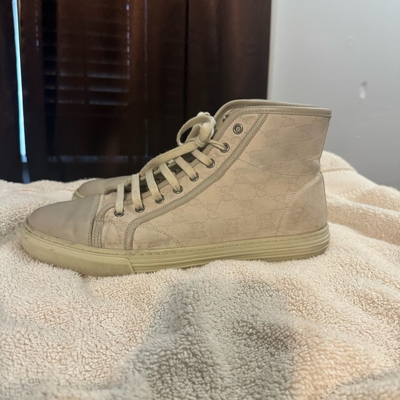 Gucci GG High top Logo Print used - Picture 4 of 5